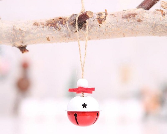 Елочный шарик-колокольчик