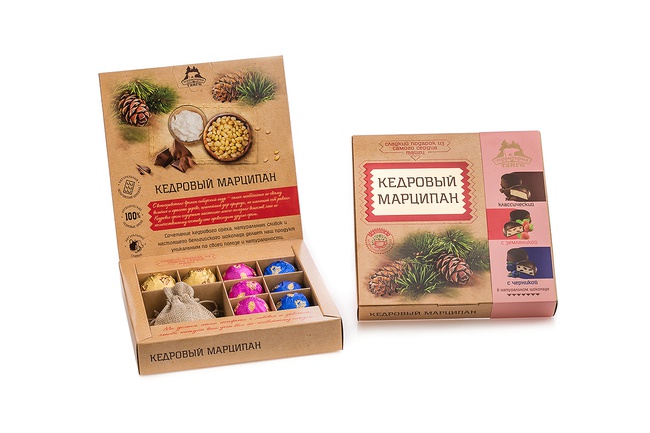 Klasik sedir badem ezmesi, kutu 120 g / * Bonus: Hediye olarak bitki çayı