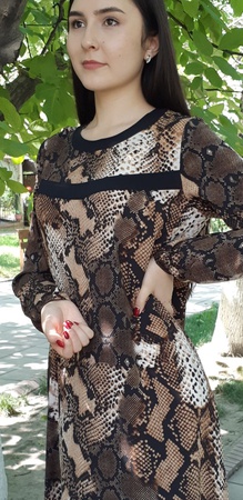 Платье трапеция