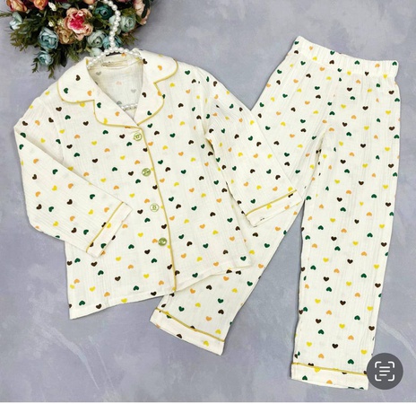 Муслиновая детская пижама