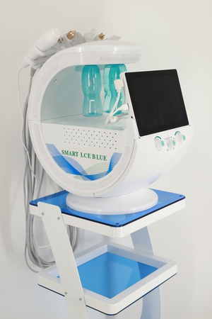 Aqua Cilt Beyazlatıcı Hidro Oksijen Yüz Masajı Soyma Güzellik Makinesi 7 İçinde 1 Büyük Kabarcık Yüzleri