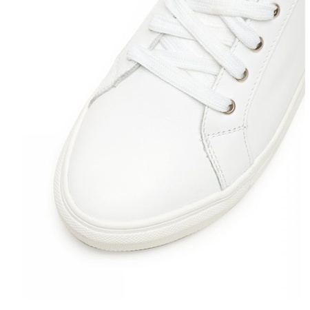 Emmelie Delage white leather sneakers