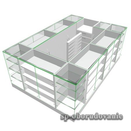 Island pavilion for tights