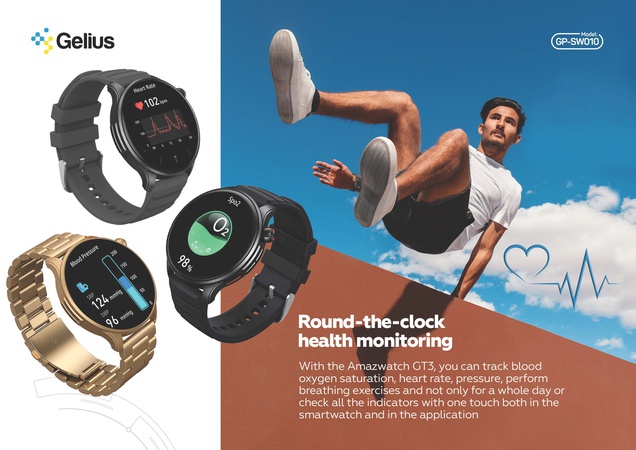 Akıllı Saat Gelius Pro GP-SW010 (Amazwatch GT3)