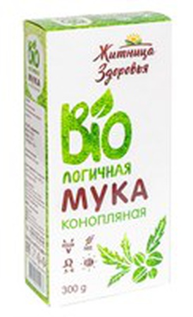 Мука из семян конопли 300г