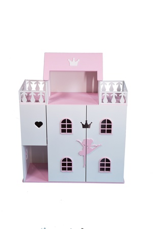 Dollhouse "Ballerina" (White-pink)
