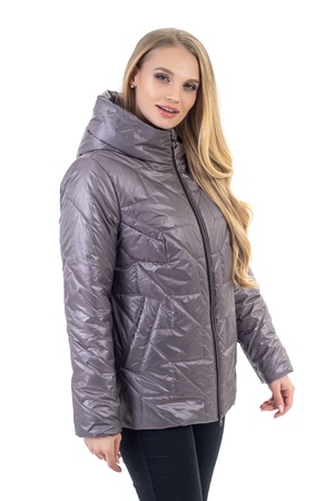 ЖЕНСКАЯ ВЕСЕННЯЯ КУРТКА С КАПЮШОНОМ