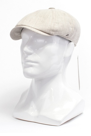 Кепка из льняной ткани 26816Н