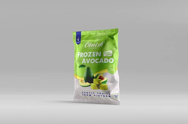 Dondurulmuş Avokado. OLMISH fabrikalarından dondurulmuş meyveler