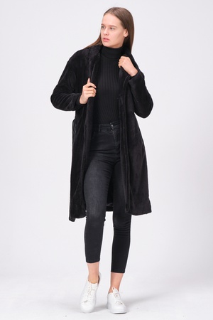 Плюшевое пальто