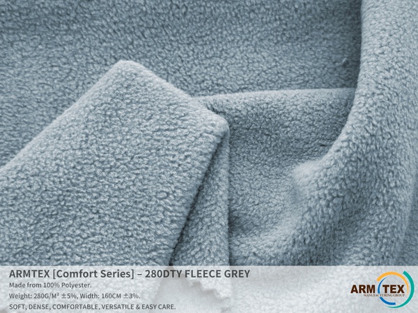 АРМТЕКС Серия Комфорт – Флис 280 ДТУ СЕРЫЙ#319