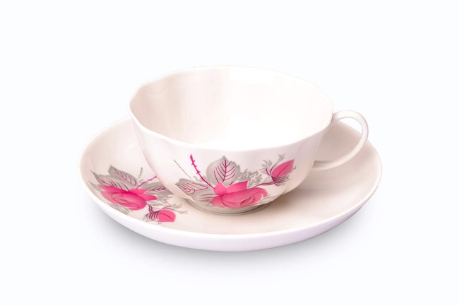 Tea pair - Wild rose (white swan, economy)