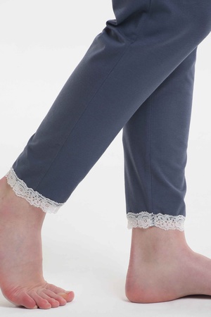 Pyjama Set %48 cotton /%48 modal / %4 elasten