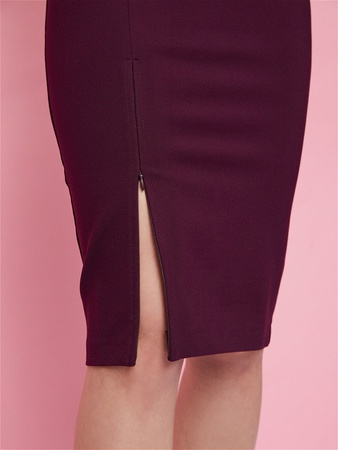 Юбка с разрезом