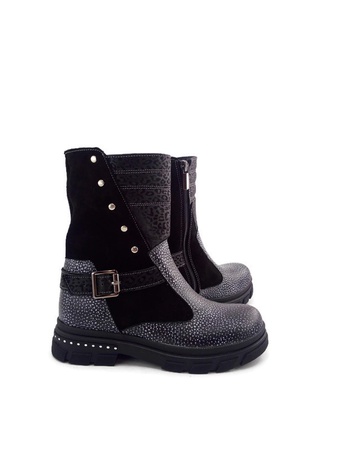 Кожаные зимние сапожки Tobi 32-37