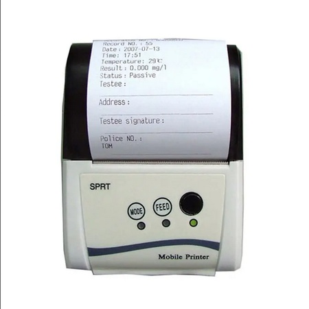 Беспроводной принтер для этилометра