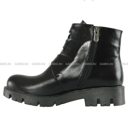 Ботинки 1063 чёрные, натуральная кожа