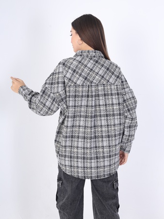 Büyük beden tüvit gömlek