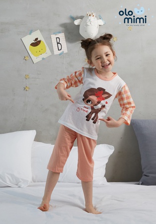 NEW 20SS 3/4-sleeve 100% cotton jacquard Breathable and comfy - My Dear Friend