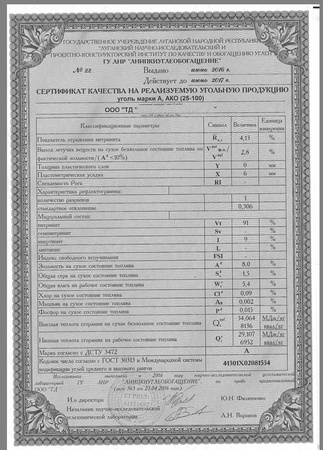 Anthracite Morocco AS, AS, AM, AOM, AO, AK, AKO