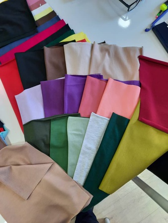 Большой выбор ткани