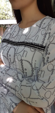 Платье трапеция