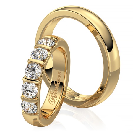 Обручальные кольца NR83