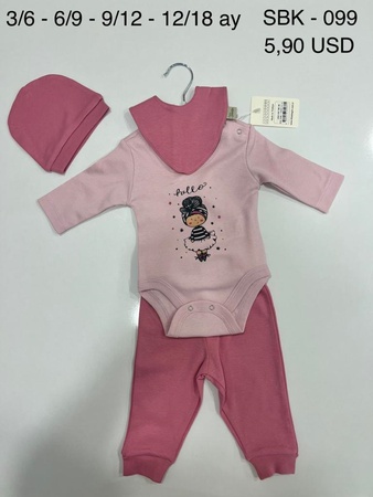 4 parçalı çocuk seti