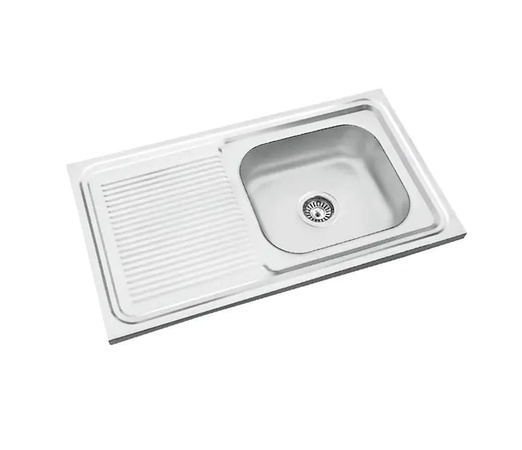 XAL9050 900*500 mm right bowl with left tray sink