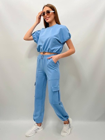 Спортивный костюм Карго с брюками и футболкой