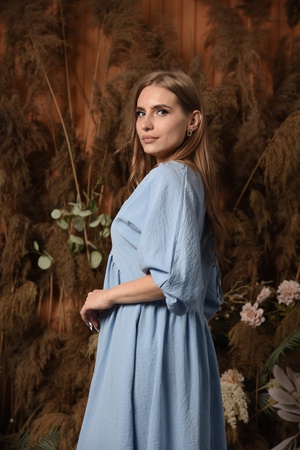 Платье: Льняной Париж