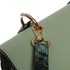 Lamis brand hand and shoulder handbag / imitation leather