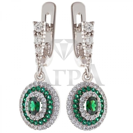 90402зс Серьги (Ag 925)