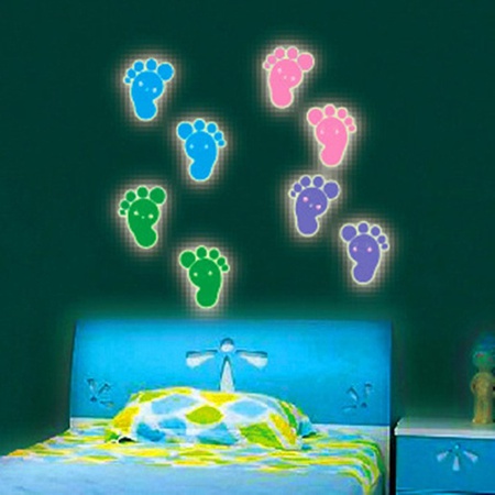 ملصق تراكمي خفيف &quot;أرجل ملونة&quot;