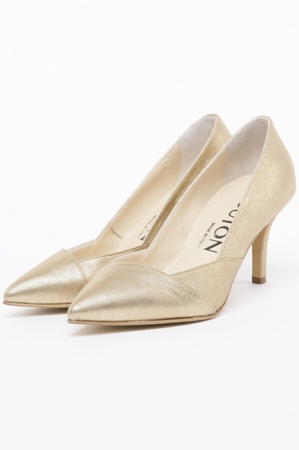 Золотые туфли k027