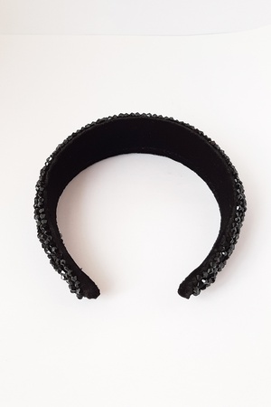 Крест из хрусталя ручной работы Bijusel Бархат Толстая Корона Черный