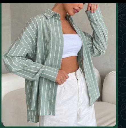 Рубашка  хлопковая женская