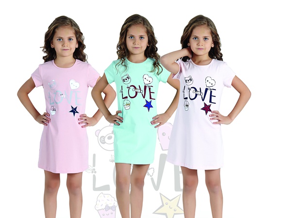 Сорочки для девочек. Код: 9373