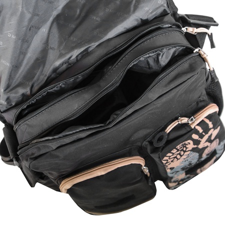 Сумка HS-13103B Цвет: черно/голуб