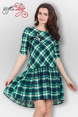 1277-3 dress in a cage, sizes 44-50