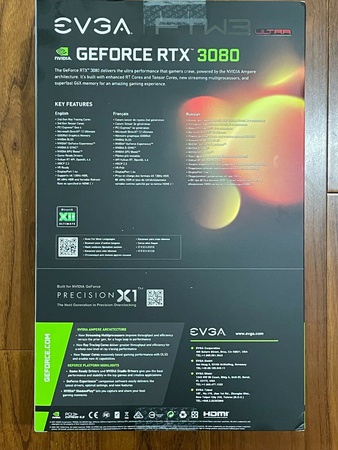 НОВАЯ видеокарта EVGA GeForce RTX 3090 FTW3 ULTRA 24 ГБ GDDR6X [24G-P5-3987-KR]