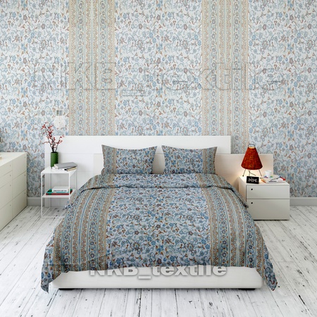 Double bed linen (with seam)