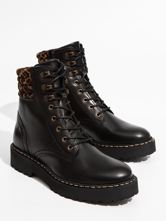 Стильные Женские кожаные ботинки / полуботинки на шнуровке MADE IN EUROPE