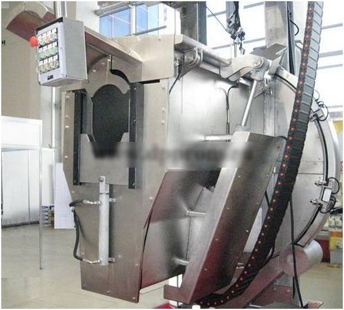 Бокс ритуального убоя КРС опрокидной