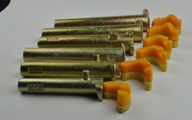 Ekskavatör kepçesi diş pimi kilidi