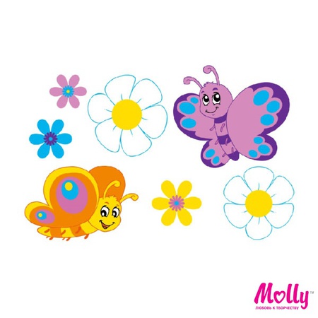 Sayıya göre Kız Arkadaşı Kelebekler Rengi