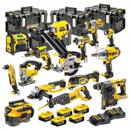 Литий-ионные аккумуляторные комбинированные комплекты Dewalt 20 В, 20 В макс.