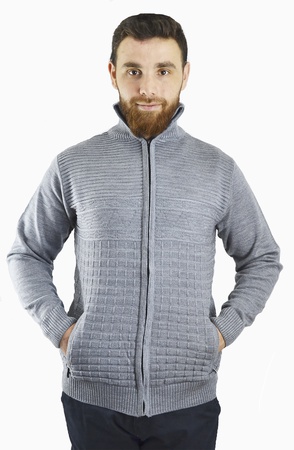 Жакет на молнии с карманами