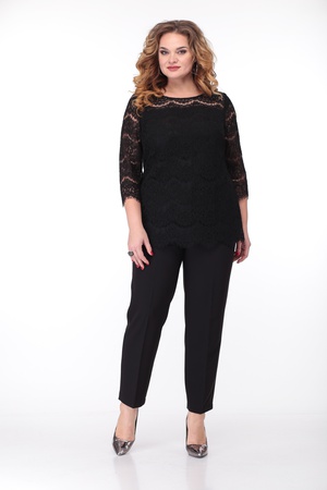 Anastasia Mak,КОСТЮМ ЖЕНСКИЙ МОДЕЛЬ 767 ЧЕРНЫЙ