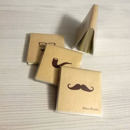 Блокнот с отрывными листами "Men Style" в суперобложке